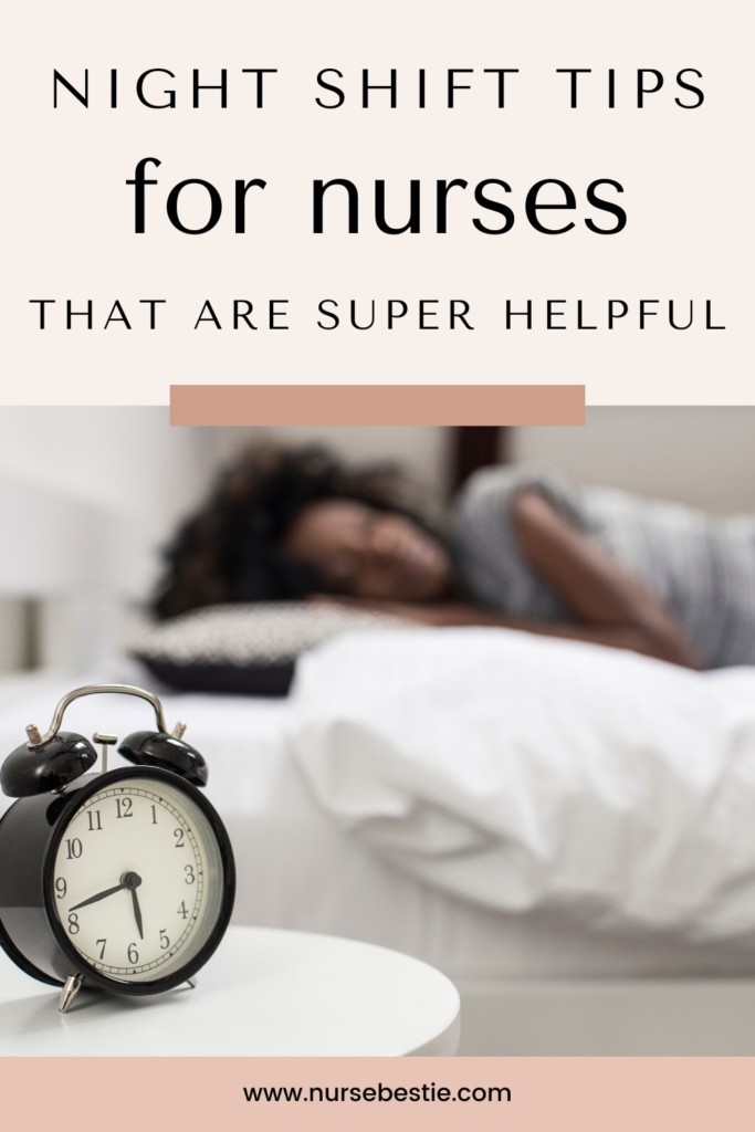 tips for nurses working night shift 